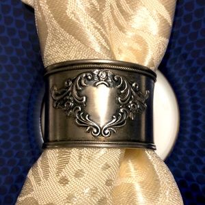 Sterling Art Nouveau Napkin Ring